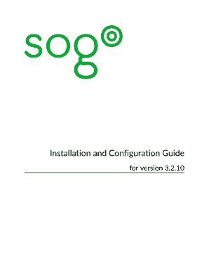 sogo mpim|Installation and Configuration Guide .